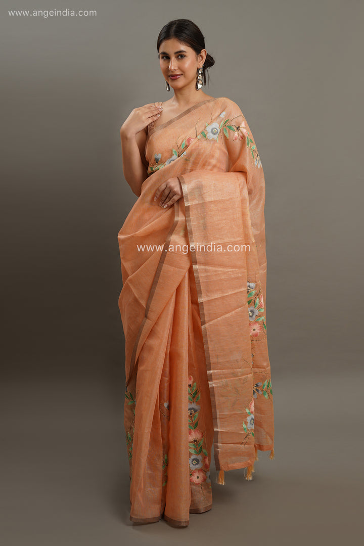 Pushpa - Peach